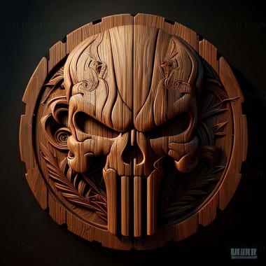 3D model The Punisher No Mercy game (STL)
